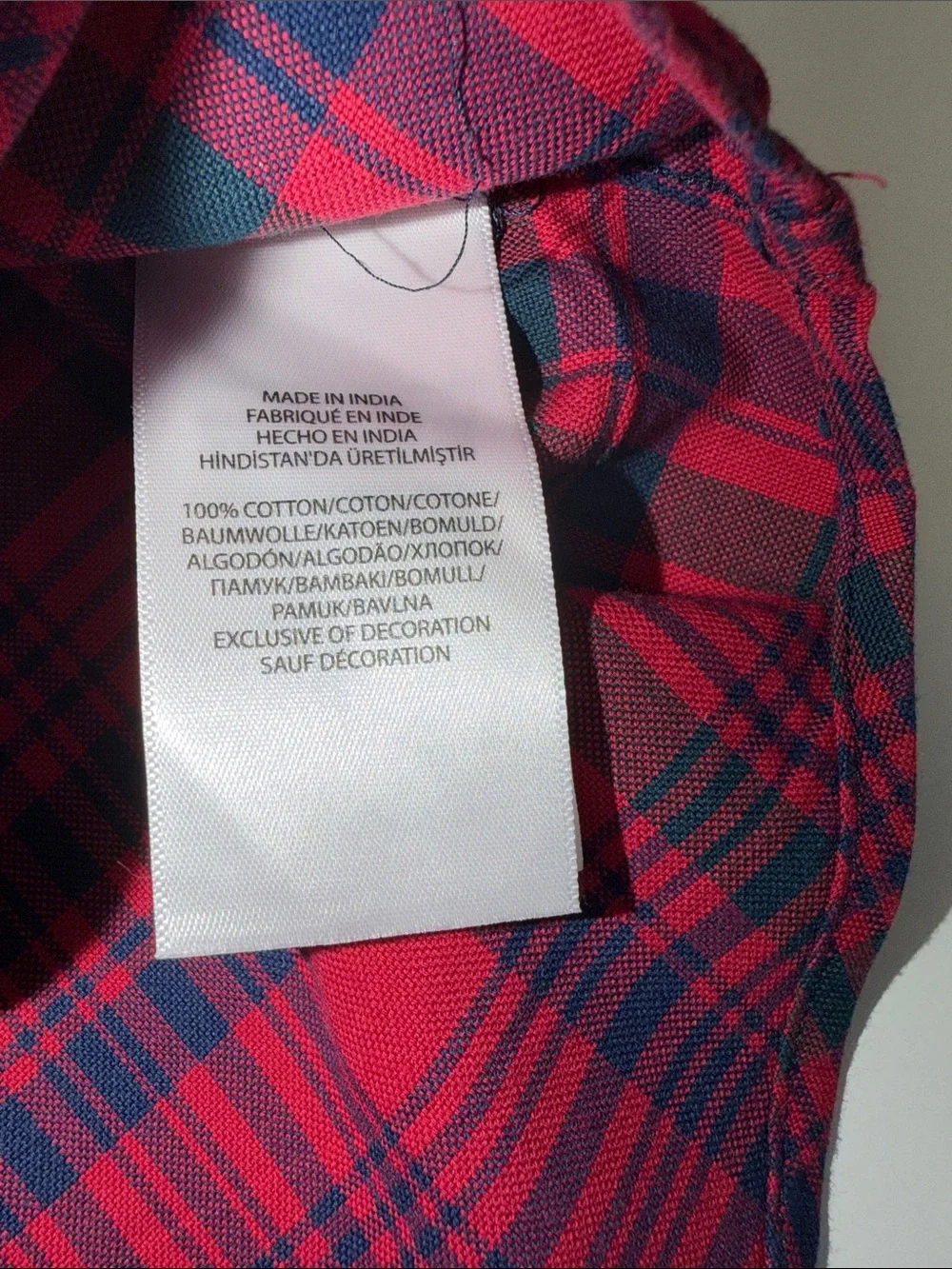 Boy's Ralph Lauren Red Plaid Button-Down Shirt